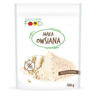 Mąka Owsiana Bezglutenowa 500 G - Denver Food [BIO]