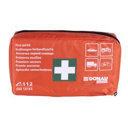 Donau Safety Apteczka samochodowa  materiałowa, DIN, pomarańczowa