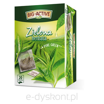 Big-Active Herbata zielona Pure Green (ekspresowa) (20tb x 1,5g)