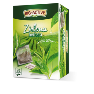 Big Active - Herbata Zielona Pure Green (Ekspresowa) (20Tb X 1,5G)