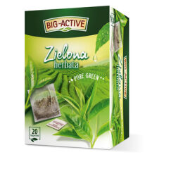 Big Active Herbata zielona Pure Green 20 Torebek