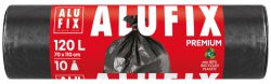 Alufix Worki na śmieci Profi, LDPE, 120l, 10 szt., czarne