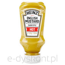 Heinz English Mustard Hot 220 ml