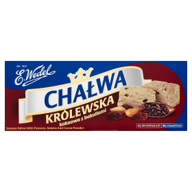 Wedel Chałwa Królewska Z Kakao I Bakaliami 250G