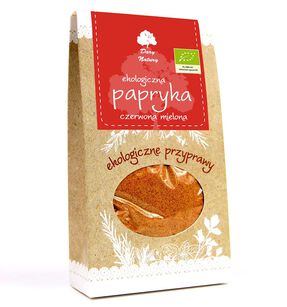 Papryka Słodka Mielona Bio 50 G - Dary Natury [BIO]