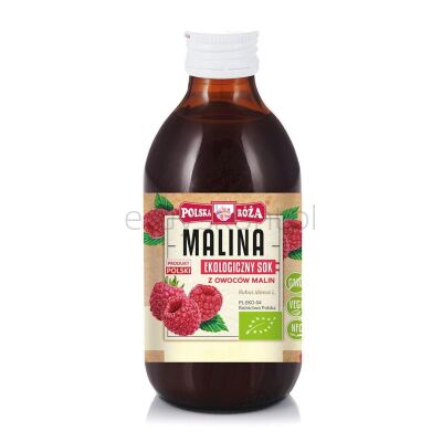Polska Róża Sok Z Owoców Malin Bio 250 Ml