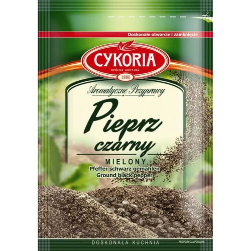 Cykoria Pieprz Czarny Mielony 20G 