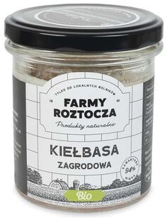 Kiełbasa Zagrodowa Bio 250 G (Słoik) - Farmy Roztocza [BIO]