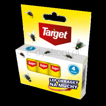 Target Lep Na Muchy Okrągły 4 Szt