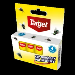 Lep Na Muchy Target Okrągły 4 Szt