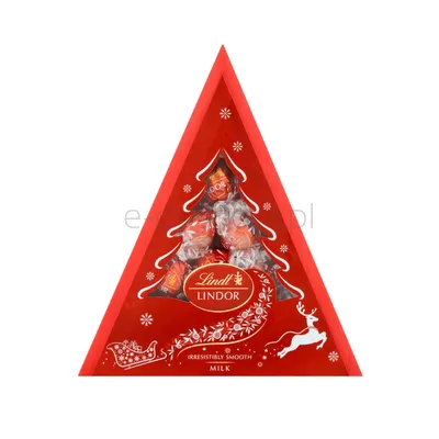 Lindt Lindor Milk Xmas Tree 125g