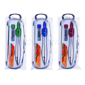 Keyroad Cyrkiel standard w etui z grafitami mix kolorów