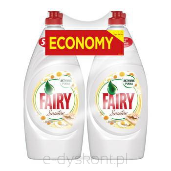 Fairy Płyn Do Mycia Naczyń Rumianek Z Witaminą 2X900Ml