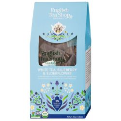 English Tea Shop Herbata Biała Z Dzikim Bzem I Borówką 15 Piramidek 30G Bio