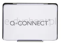 Poduszka Do Stempli Q-Connect, Z Tuszem, 110X70Mm, Metalowa, Czarna - 5