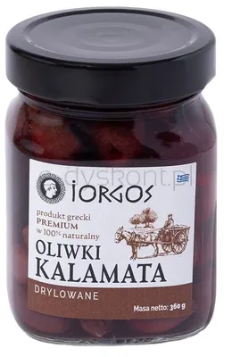 Oliwki kalamata drylowane PREMIUM 360/180g