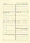 Donau Notatnik Life, Organizer, 165X230Mm, 80 Kart., Pomarańczowy  - 4