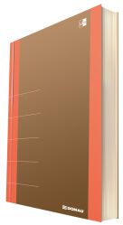 Donau Notatnik Life, Organizer, 165X230Mm, 80 Kart., Pomarańczowy 