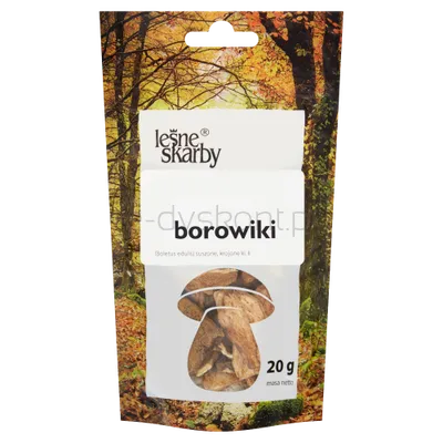Leśne Skarby Borowiki Suszone Krojone 20G 