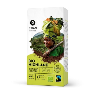 Kawa Mielona Arabica/Robusta Wysokogórska Fair Trade Bio 250 G - Oxfam [BIO]