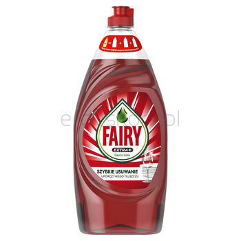 Fairy Extra+ Owoce leśne Płyn do mycia naczyń.Najlepsza formuła Fairy przywierającego tłuszczu900ml