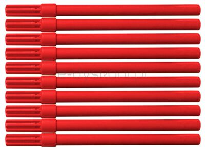 Office Products Flamaster biurowy 10szt., czerwony