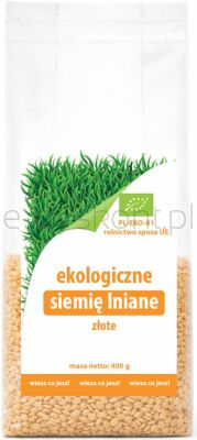 Ekologiko Siemię lniane złote BIO 400 g