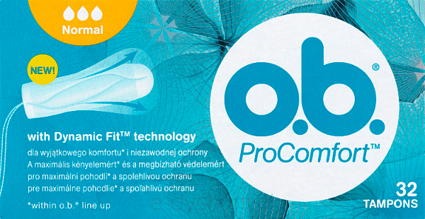 O.B. Procomfort Normal 32 Szt.