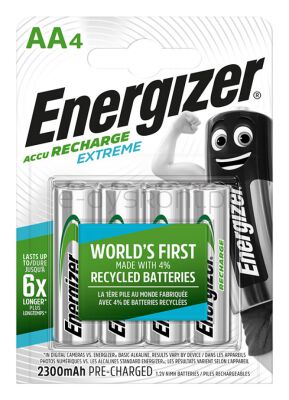 Energizer Akumulator Extreme, AA, HR6, 1,2V, 2300mAh, 4szt.