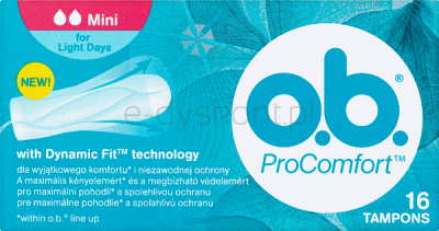 O.B. Procomfort Mini 16 Szt.