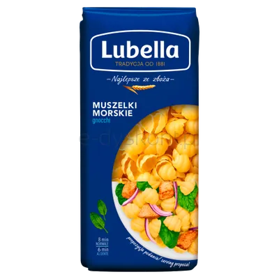 Lubella Makaron Gnocchi Muszelki Morskie 400 G