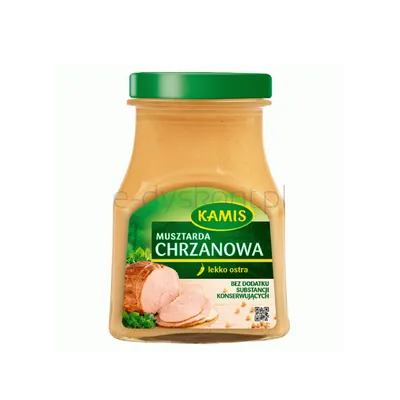 KAMIS Musztarda Chrzanowa 185g