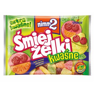 Nimm2 Śmiejżelki Kwaśne 180G