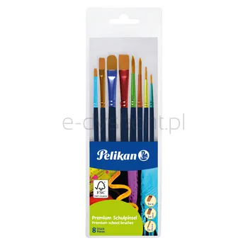 Pelikan pędzle (8) różne rodzaje