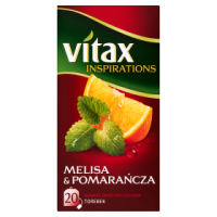 Vitax Herbata Inspiracje MelisaPomarańcza 20 Torebek X 1,65G