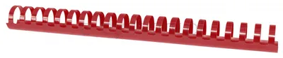 Grzbiety Do Bindowania Office Products, A4, 28,5Mm (270 Kartek), 50 Szt., Czerwone