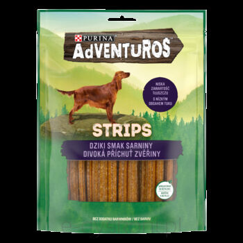 Purina Adventuros Strips O Smaku Sarniny 90G