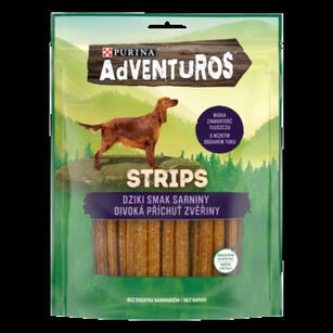 Purina Adventuros Strips O Smaku Sarniny 90G