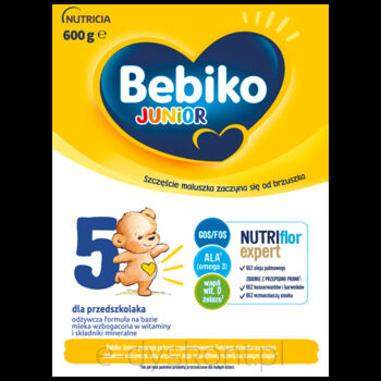 Bebiko Junior 5 Nutriflor Expert Mleko Dla Przedszkolaka 600 G