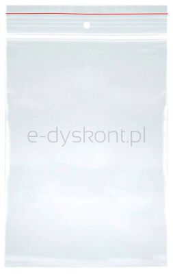 Office Products Torebka Strunowa Ldpe, 450X500Mm, 100Szt., Transparentna