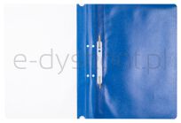 Office Products Skoroszyt, PP, A4, 2 otwory, 100/170mikr., wpinany, granatowy - 2