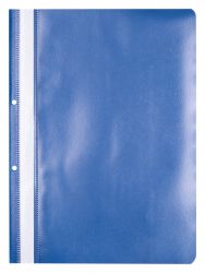 Office Products Skoroszyt, PP, A4, 2 otwory, 100/170mikr., wpinany, granatowy