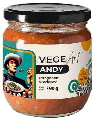 Vege Art. Strogonoff Grzybowy Z Boczniakami I Pieczarkami 390 G