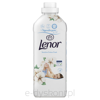 Lenor Sensitive Cotton Fresh Płyn Zmiękczający Do Płukania Tkanin 925 Ml