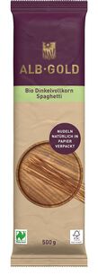 Makaron (Orkiszowy Razowy) Spaghetti Bio 500 G - Alb-Gold [BIO]