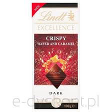 Lindt Czekolada EXCELLENCE Crispy Wafer & Caramel 100g