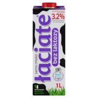 *Łaciate Mleko Uht Bez Laktozy 3,2% 1 L