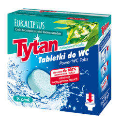 Tytan Tabletki do mycia WC Power Tabs 16szt