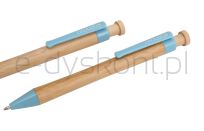 Econovo Ołówek automatyczny obudowa 100% z biodegradowalnego bambusa, 0,7mm, 2 szt., naturalny - 3