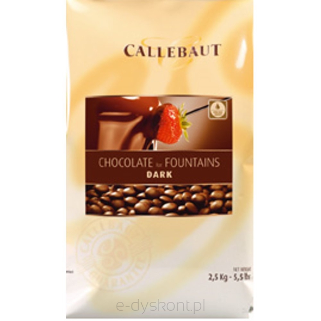 Barry Callebaut CZEKOLADA CIEMNA DO FONTANN 2,5KG